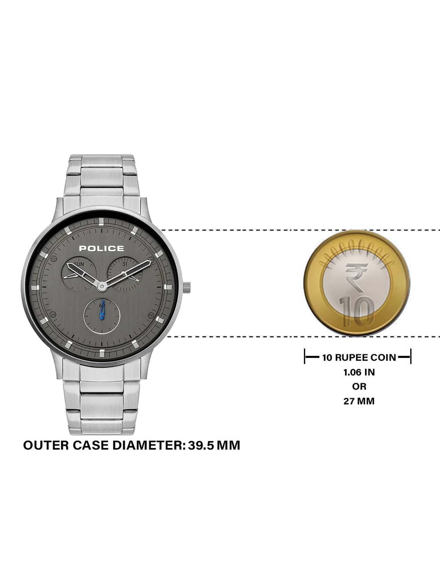 Police PL15968JS03M Analog Watch for Men