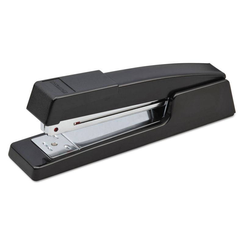 STANLEY BOSTITCH B440 Executive Half Strip Stapler 20-Sheet Capacity Black