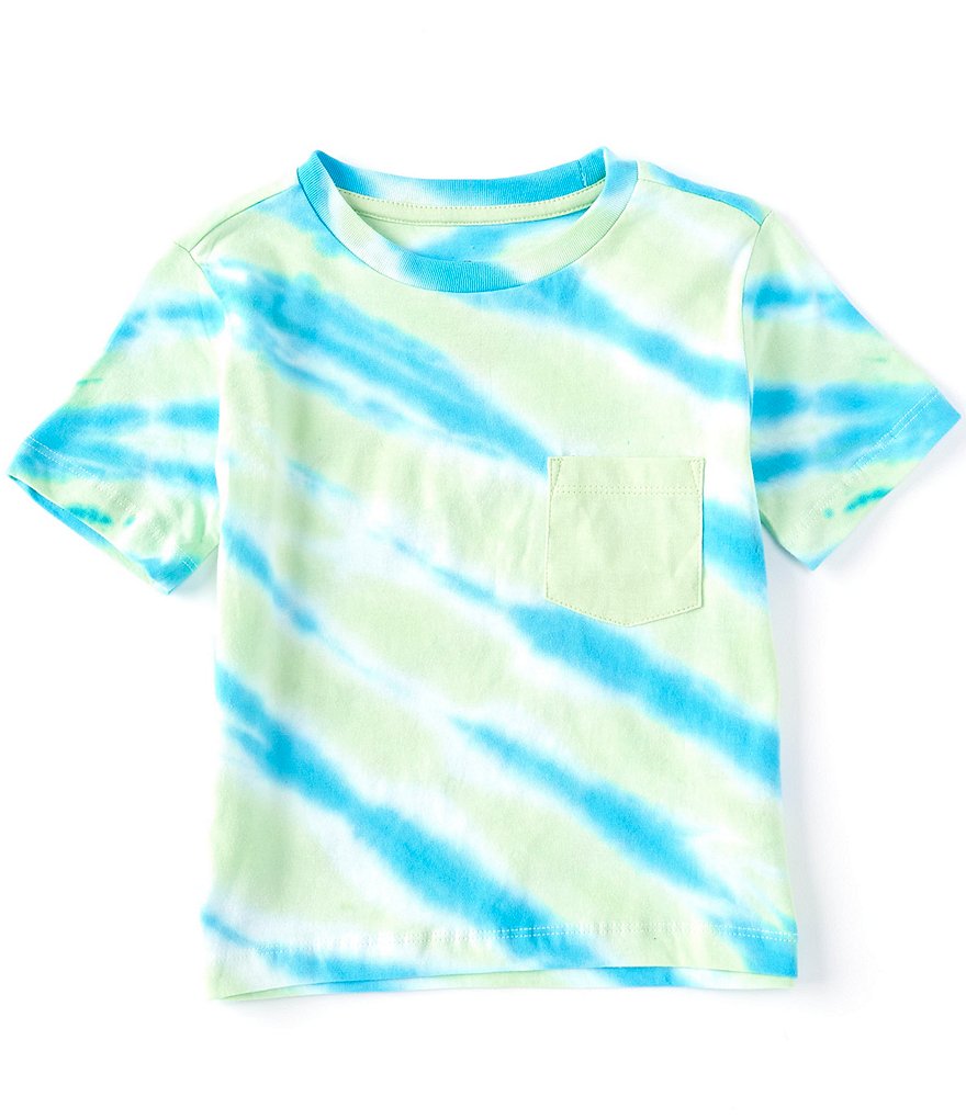 Hollywood Little Boys 4-7 Short-Sleeve Tie-Dye Streak Tee