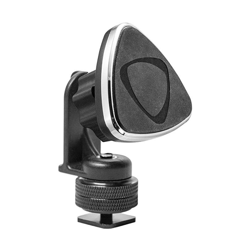 Camera Hot Shoe Magnetic Phone Mount for iPhone X 8 7 6S Plus 8 7 6S Galaxy Note 8 5 Retail Black