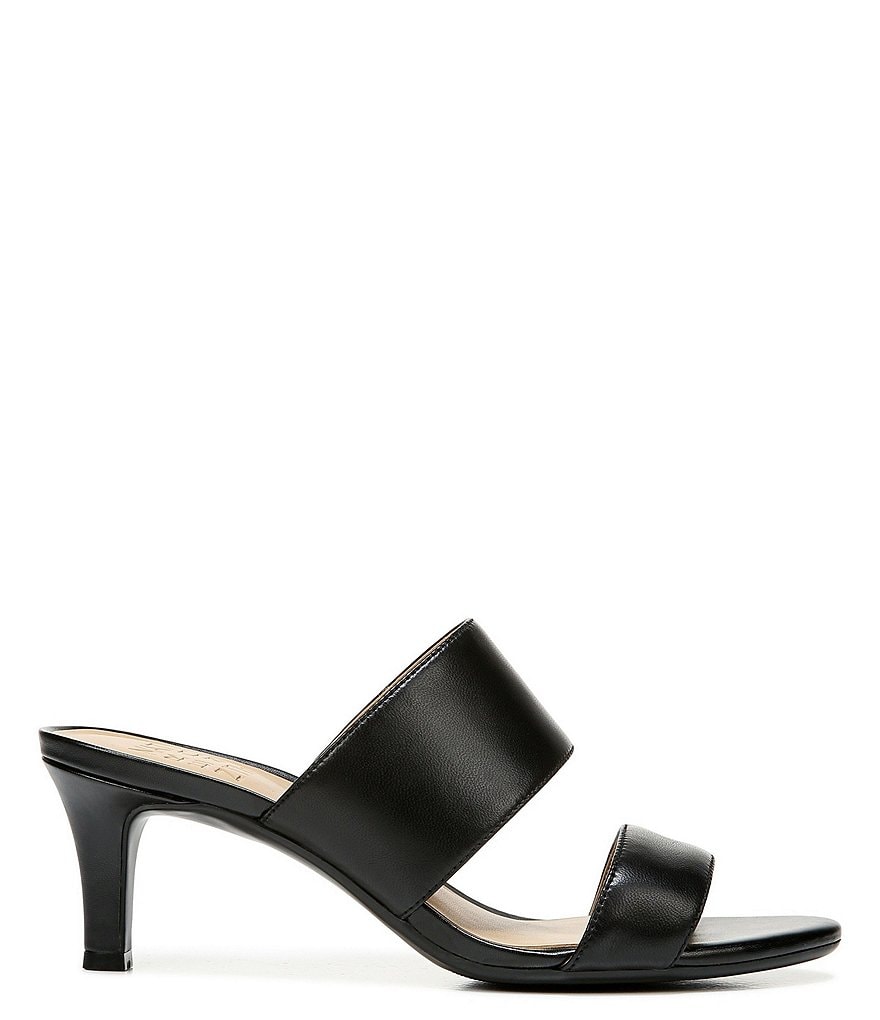Naturalizer Tibby Banded Leather Dress Slide Sandals