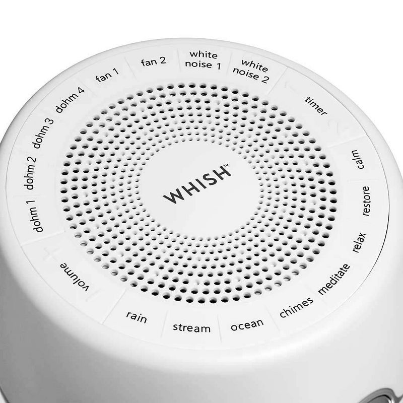 Yogasleep Whish White Noise Sound Machine 16 Sounds - White