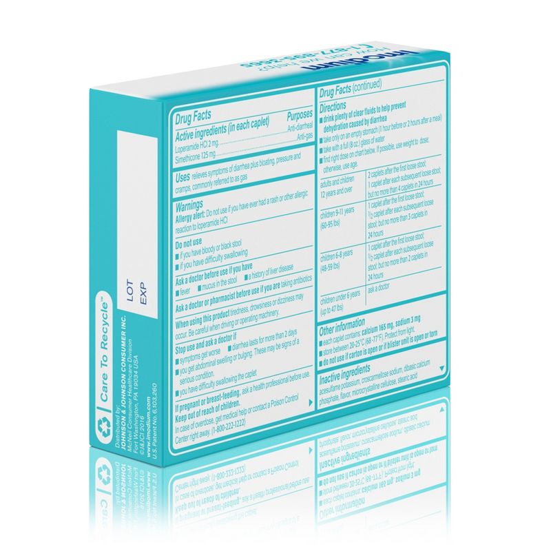 Imodium Multi-Symptom Relief Caplets - 12ct