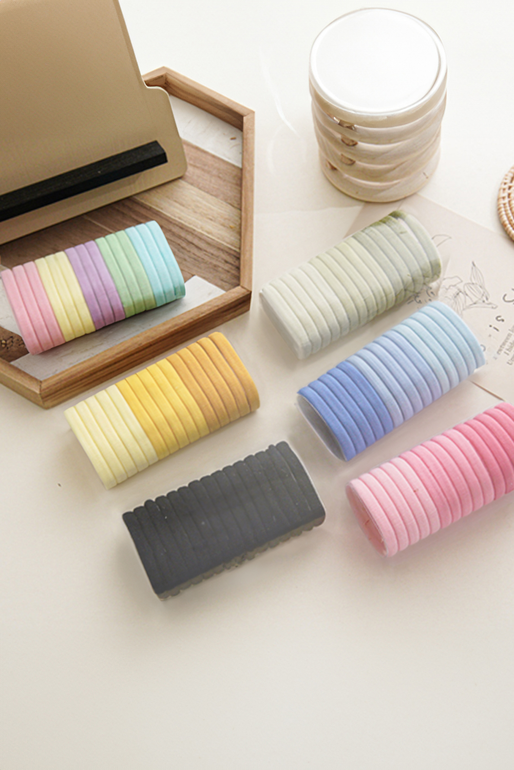 Rosy Flower Hair Claw Clip