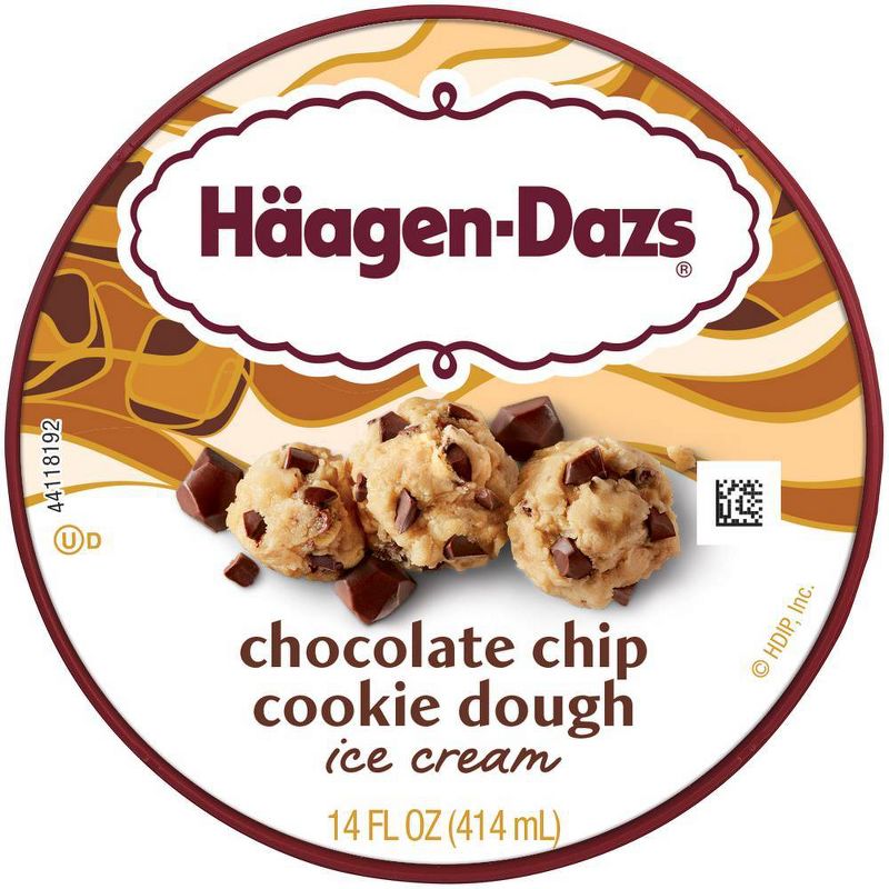 Haagen-Dazs Chocolate Chip Cookie Dough Ice Cream - 14oz