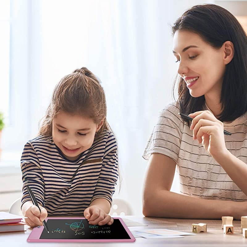 LCD Writing Tablet 10 Inch Kids Electronic Graphics Color Drawing Doodle Pad