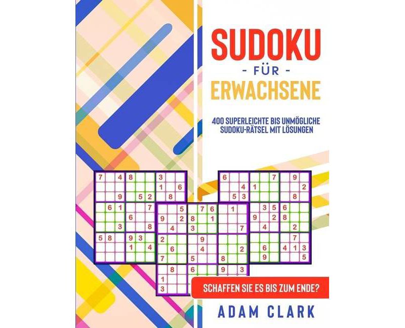 Sudoku für Erwachsene - by  Adam Clark (Paperback)