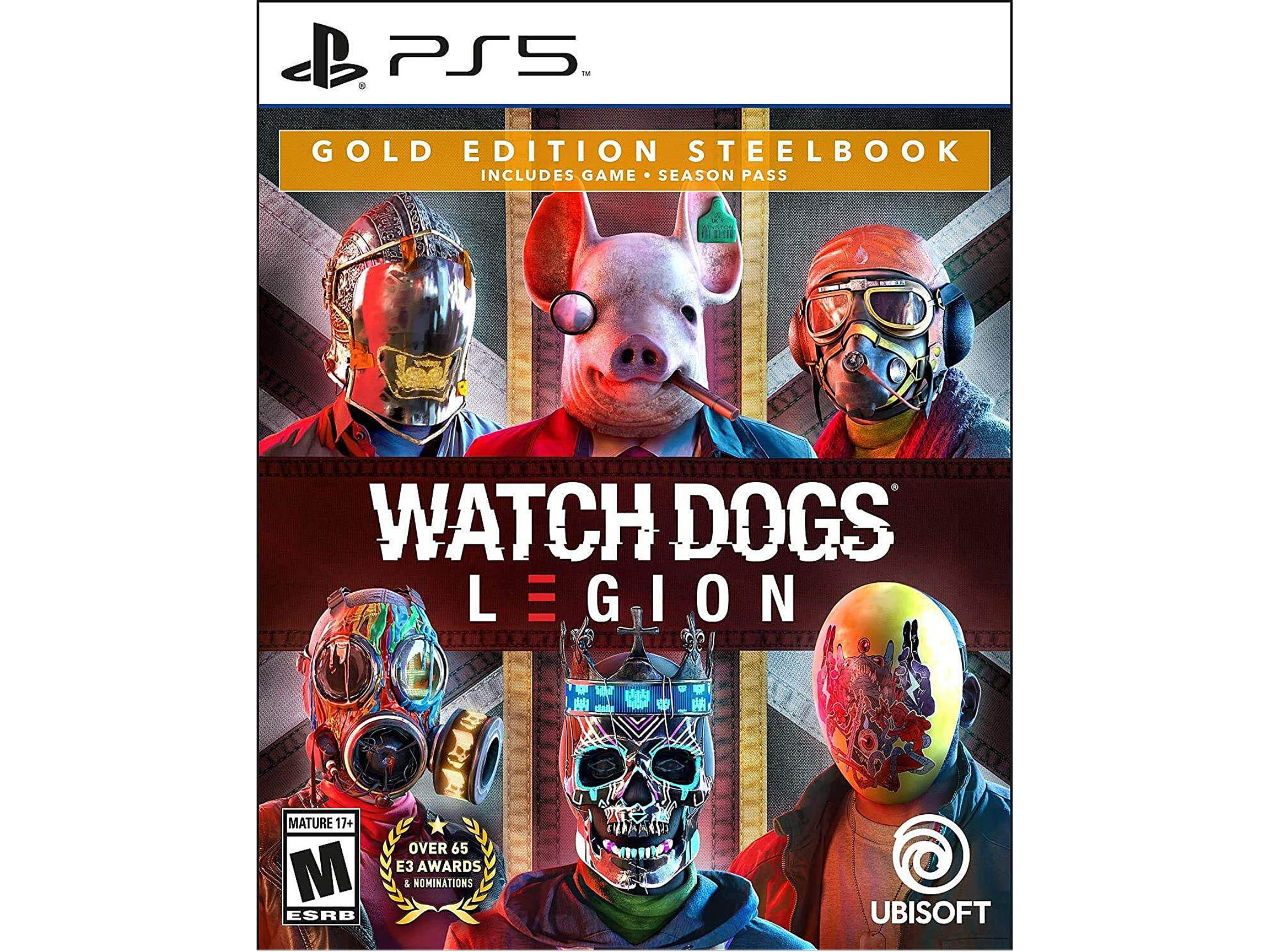 Watch Dogs: Legion Gold Steelbook Edition - PS5 Video Games