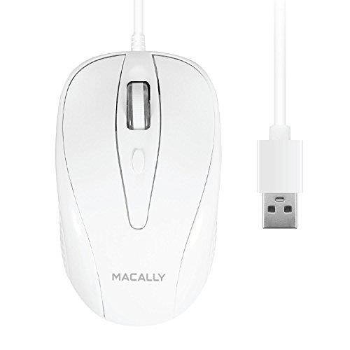 MACALLY TURBO 3 Button Optical USB Mouse