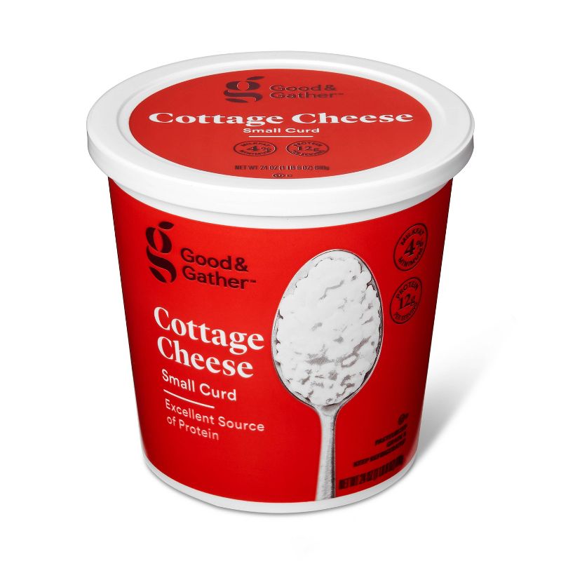 Knudsen Strawberry Cottage Cheese Doubles - 4.7oz