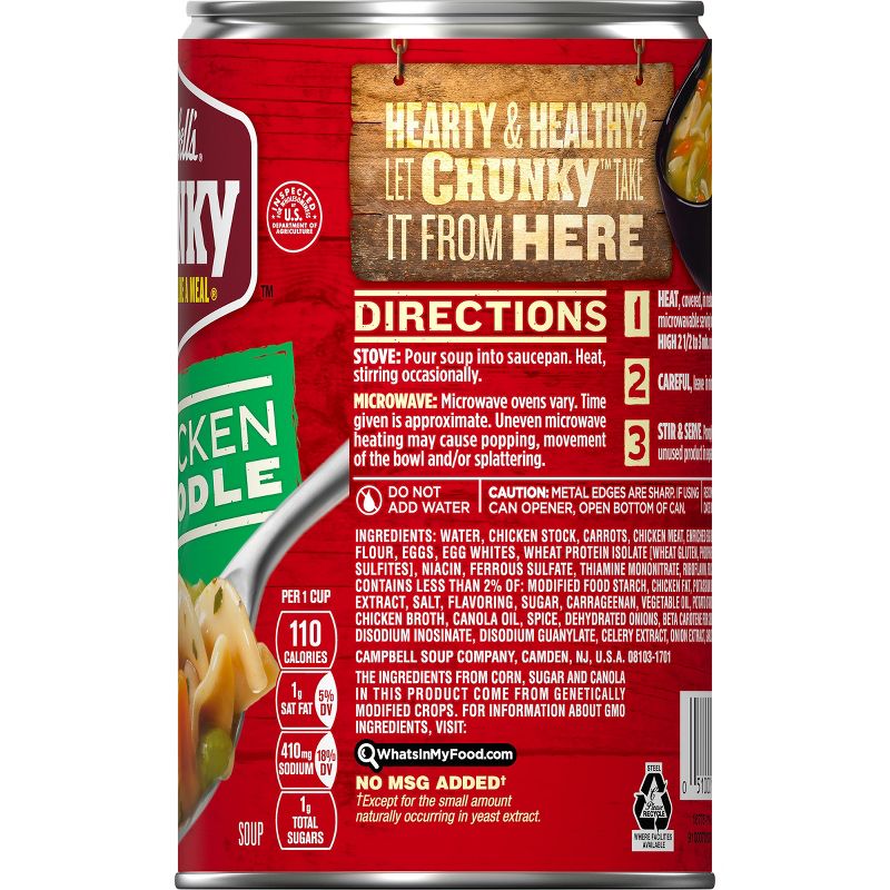 Campbell's Chunky Healthy Request Chicken Noodle Soup 18.6oz