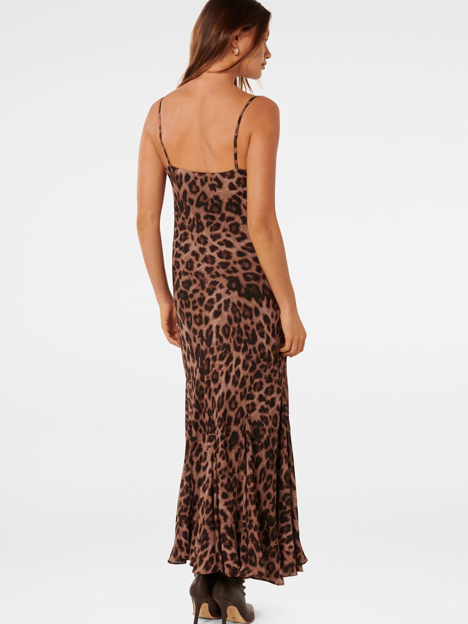 Forever New Charlize Cowl Neck Slip Midi Dress