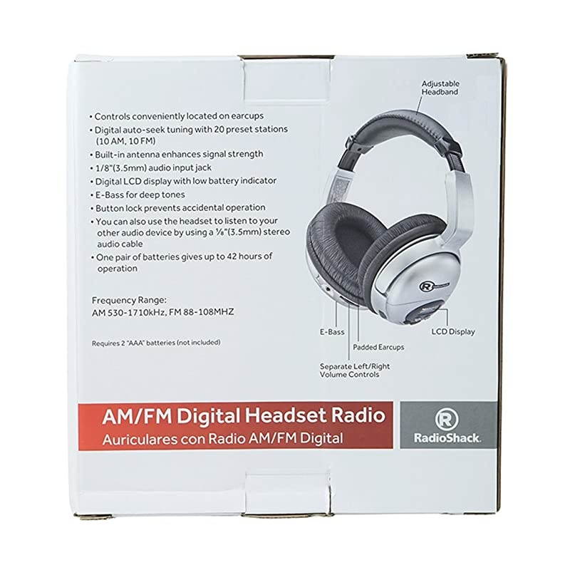 AMFM Stereo Headset Radio