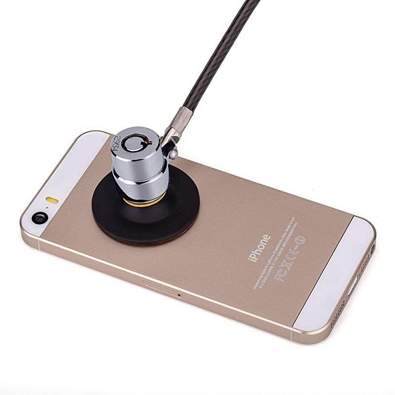 Security Hardware Cable Lock Kit Universal Compatibility for Monitors LaptopsMacBooks TabletsGalaxy TabiPad iPhone Android Cell Phones 66 Feet