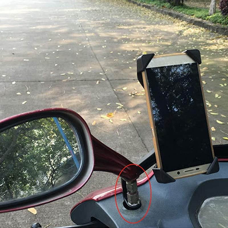 Rear View Mirror Rear View Mirror Reverse Adapter 10mm Extend Right Hand Bolt Screw Clockwise Direction Rear View Mirror Accessories