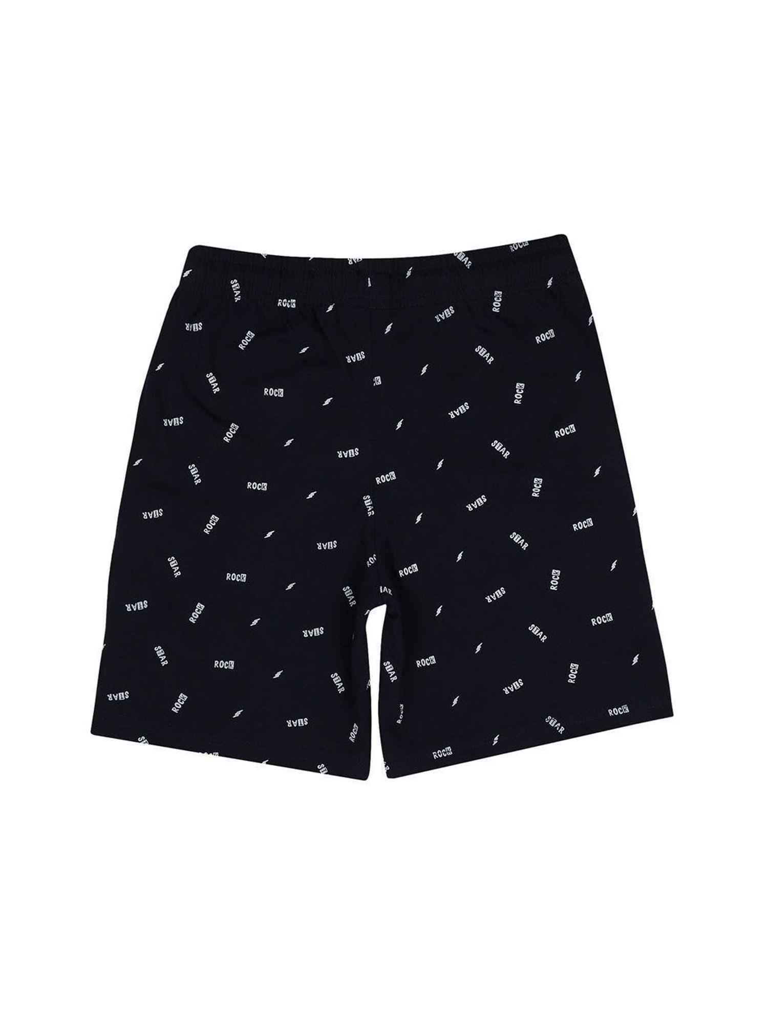 Proteens Kids Navy Printed Shorts