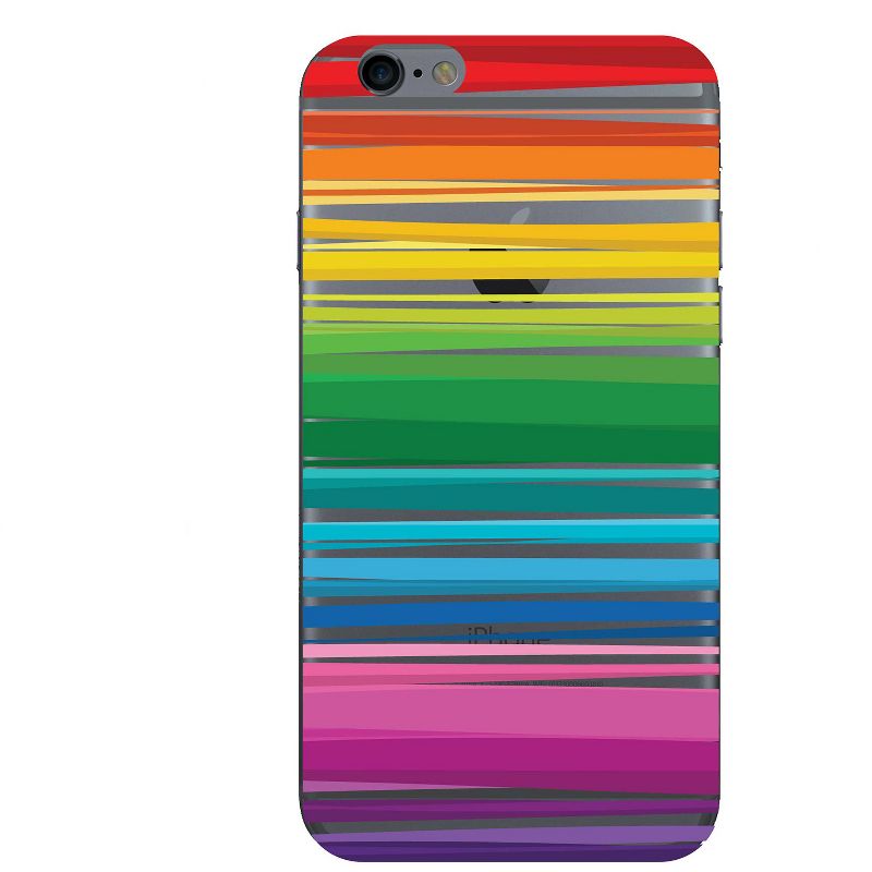 OTM Essentials Apple iPhone SE (2nd gen)/8/7/6s/6 Case Rainbow Stripes
