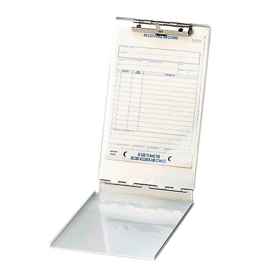 SAUNDERS 10007 5-1/2"x 8-1/2" Storage Clipboard 3/8", Silver