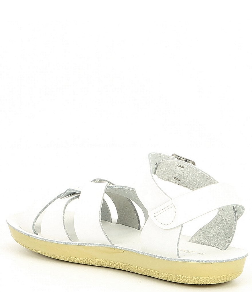Girls' Sun-San Sandal by Hoy Swimmer Water Friendly Leather Sandal (Toddler)