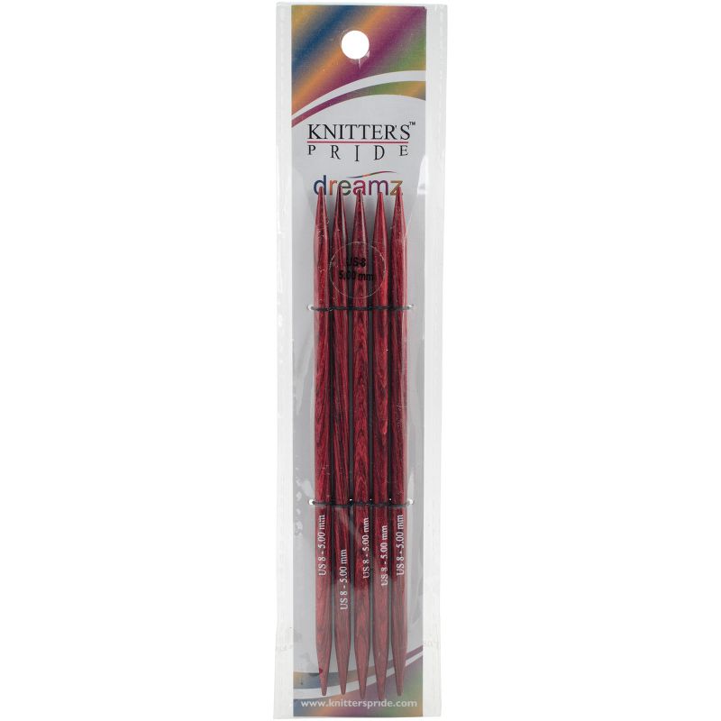Knitter's Pride-Dreamz Double Pointed Needles 6"-Size 8/5mm