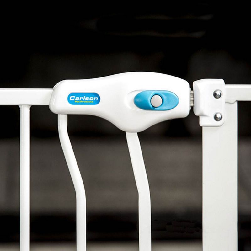 Carlson Pet Products 36" Extra Tall Pet Gate with Lift Handle and Small Pet Door