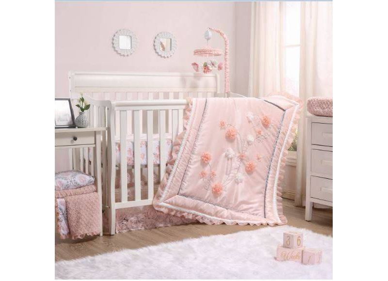 The Peanutshell Brianna Crib Bedding Set - 3pc