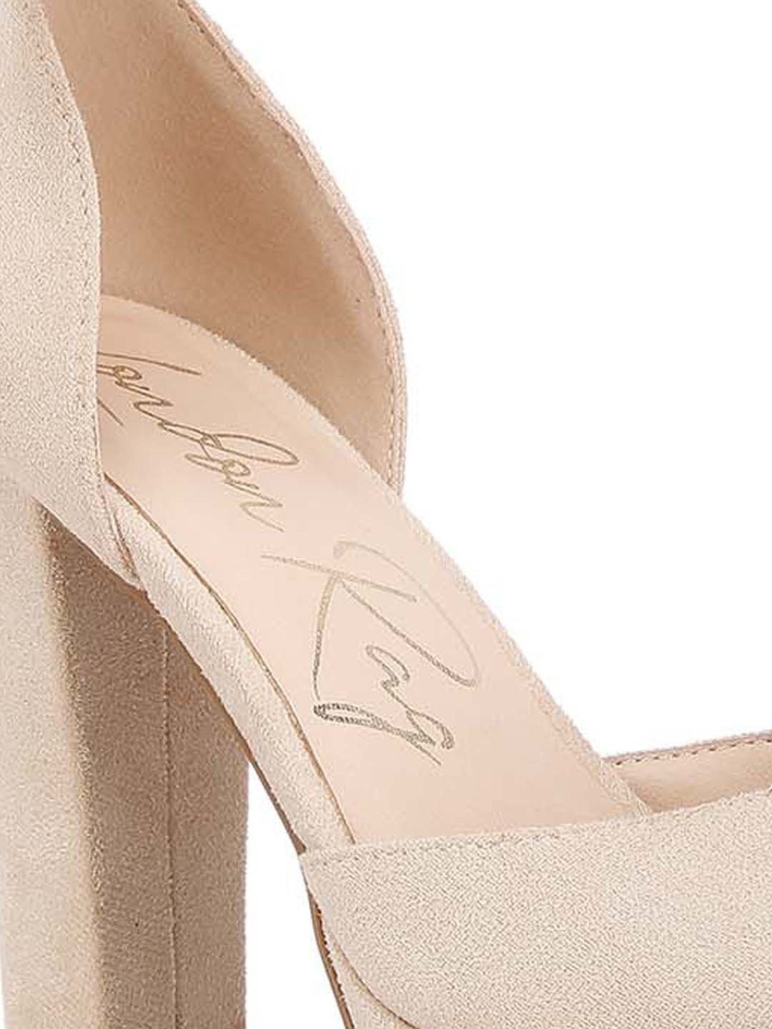 London Rag Women's Beige Ankle Strap Sandals