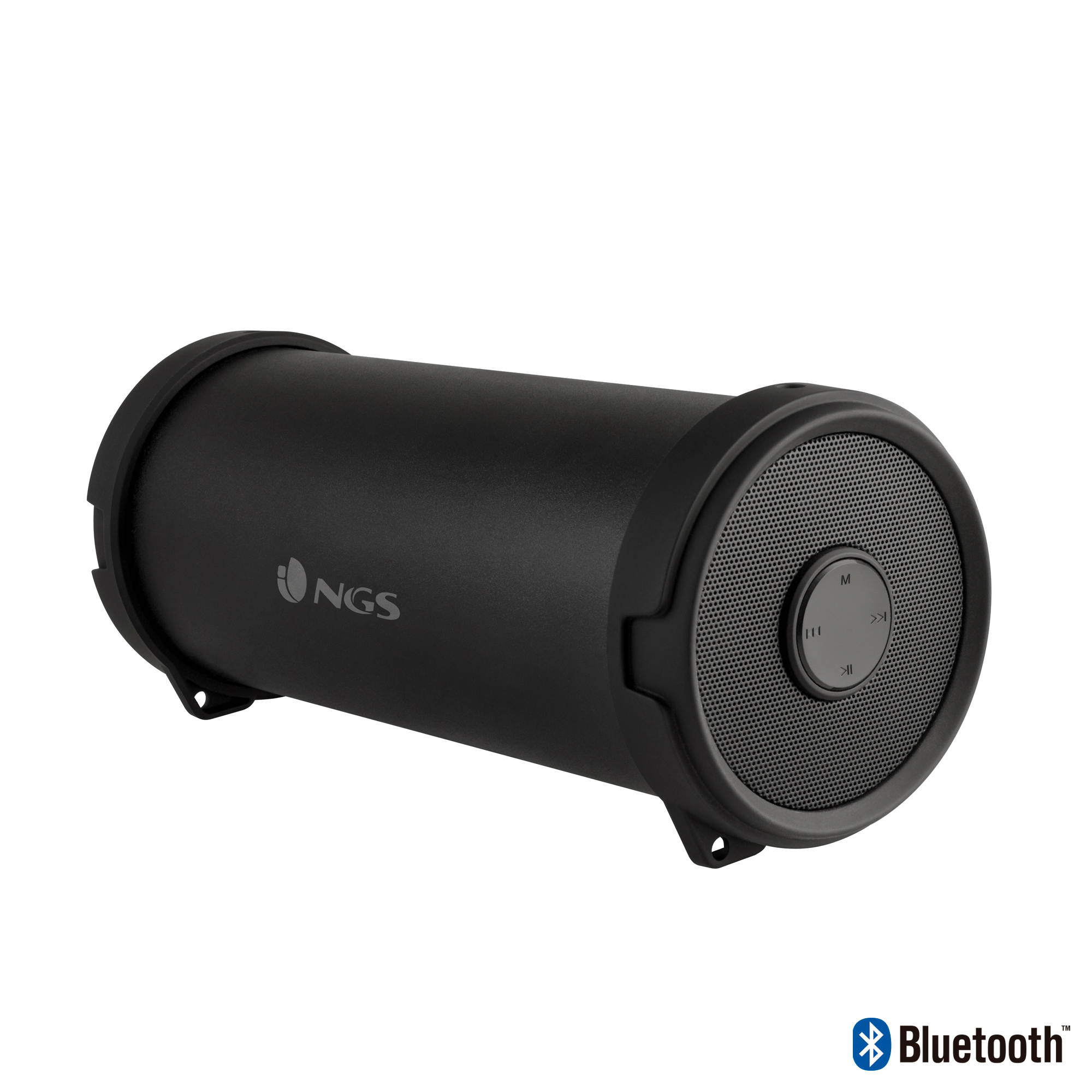 NGS Roller Flow Mini 10W Bluetooth Speaker with FM Radio USB Port AUX Input Model ROLLERFLOWMINI