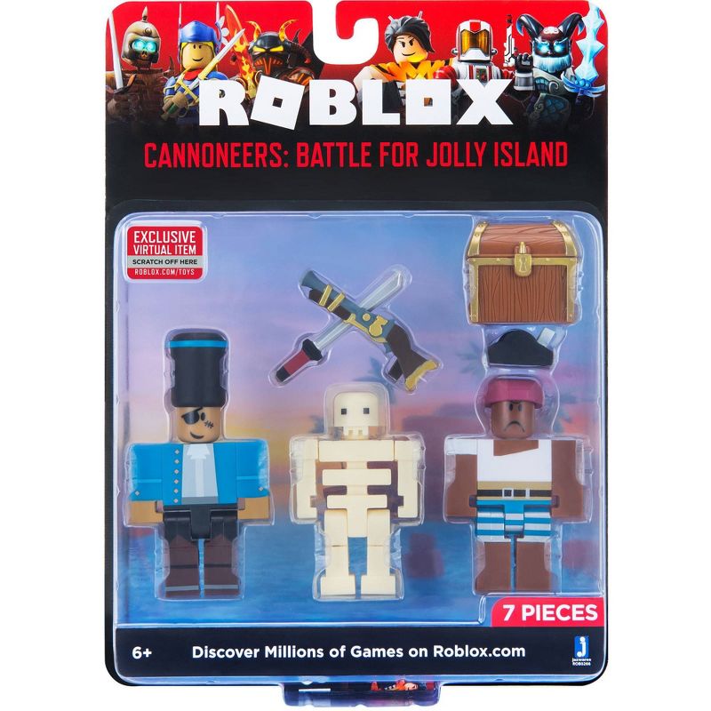 Roblox Action Collection - Cannoneers: Battle for Jolly Island Game Pack (Includes Exclusive Virtual Item)