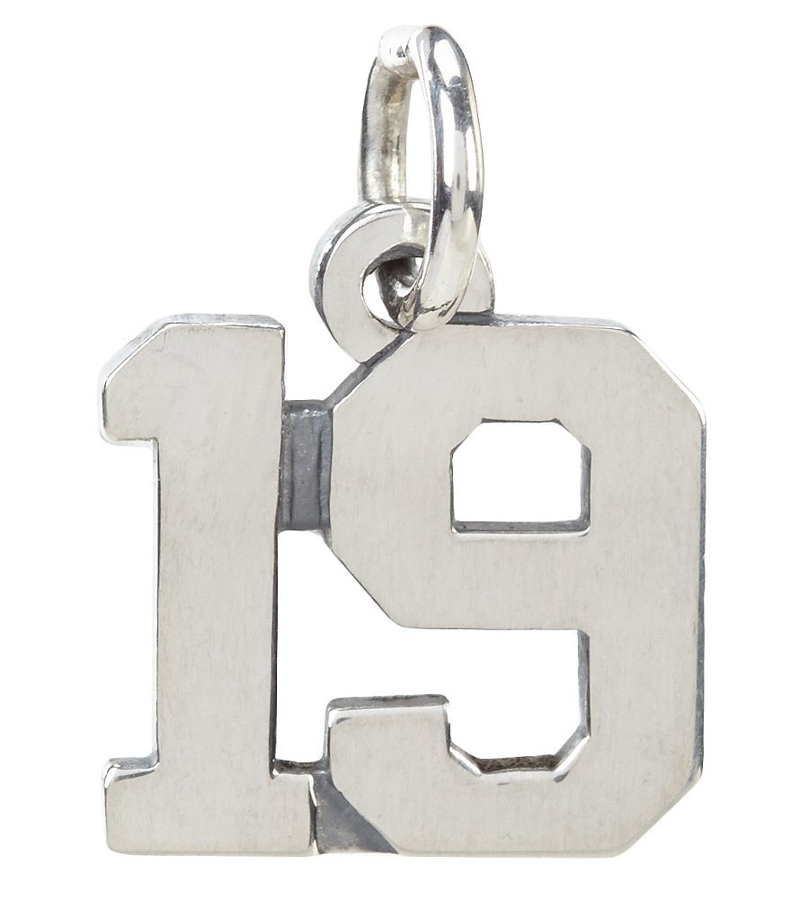 James Avery Faceted Lab-Created Amethyst February Birthstone Charm