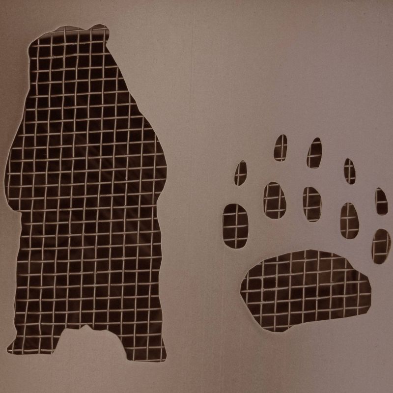 36" Patio Lights Fire Dance Wood Burning Fire Pit - Brown - Landmann