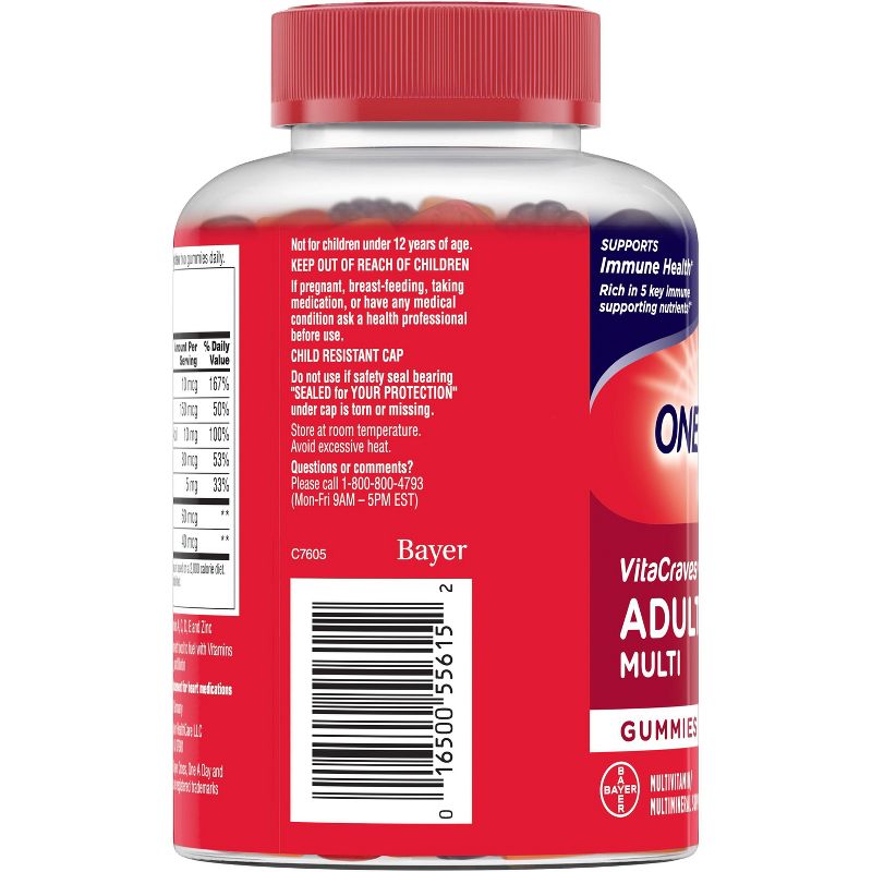 Vitafusion Organic Men's Multivitamin Gummies - Fresh Strawberry - 90ct