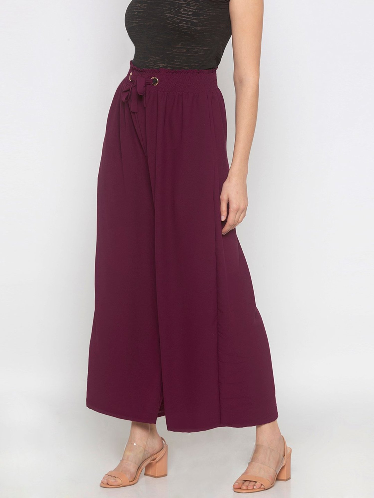 ITI Purple Mid Rise Pants