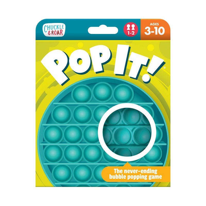 Chuckle & Roar Pop It! Game - Teal