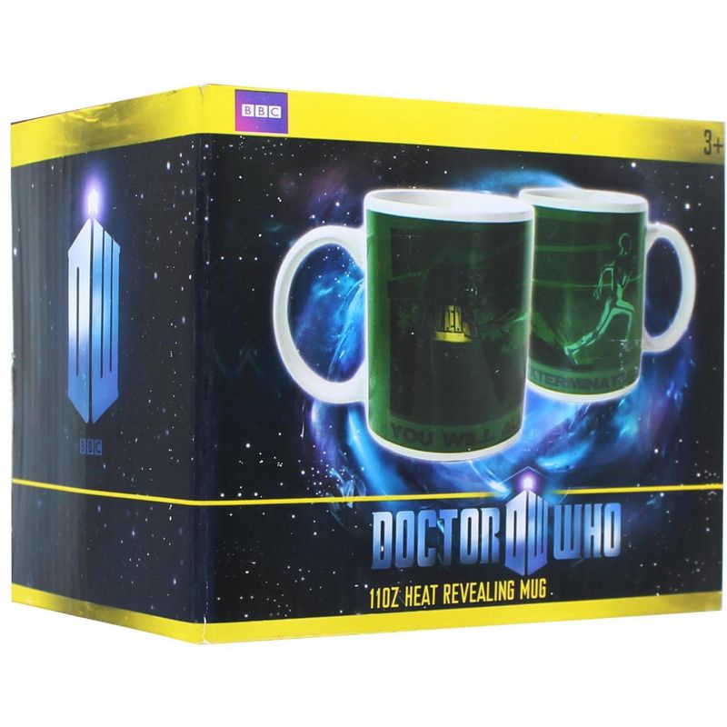 Seven20 Doctor Who Dalek Skeleton Heat Sensitive Coffee Mug