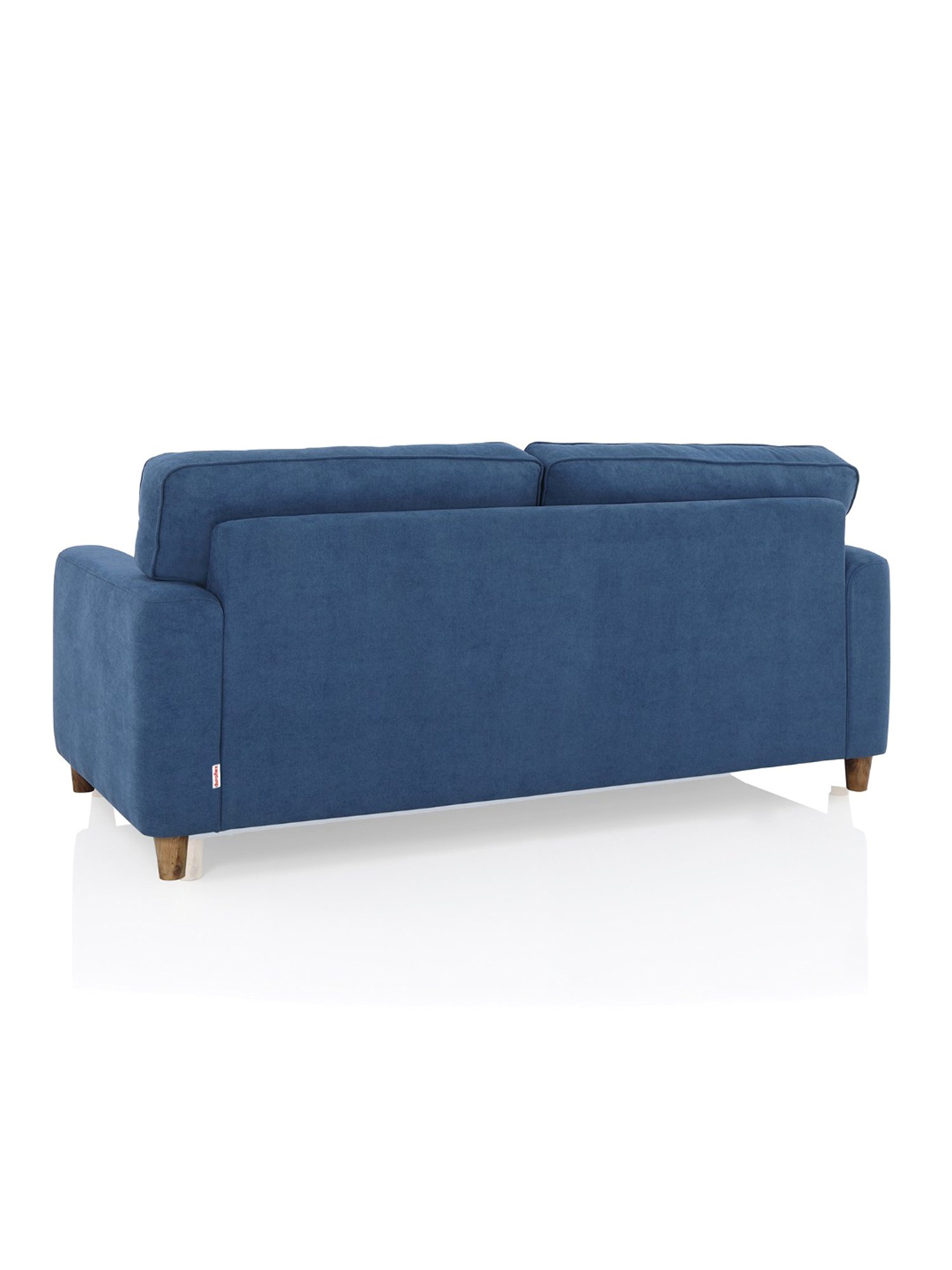 Duroflex Utopia Blue Pinewood 3 Seater Sofa