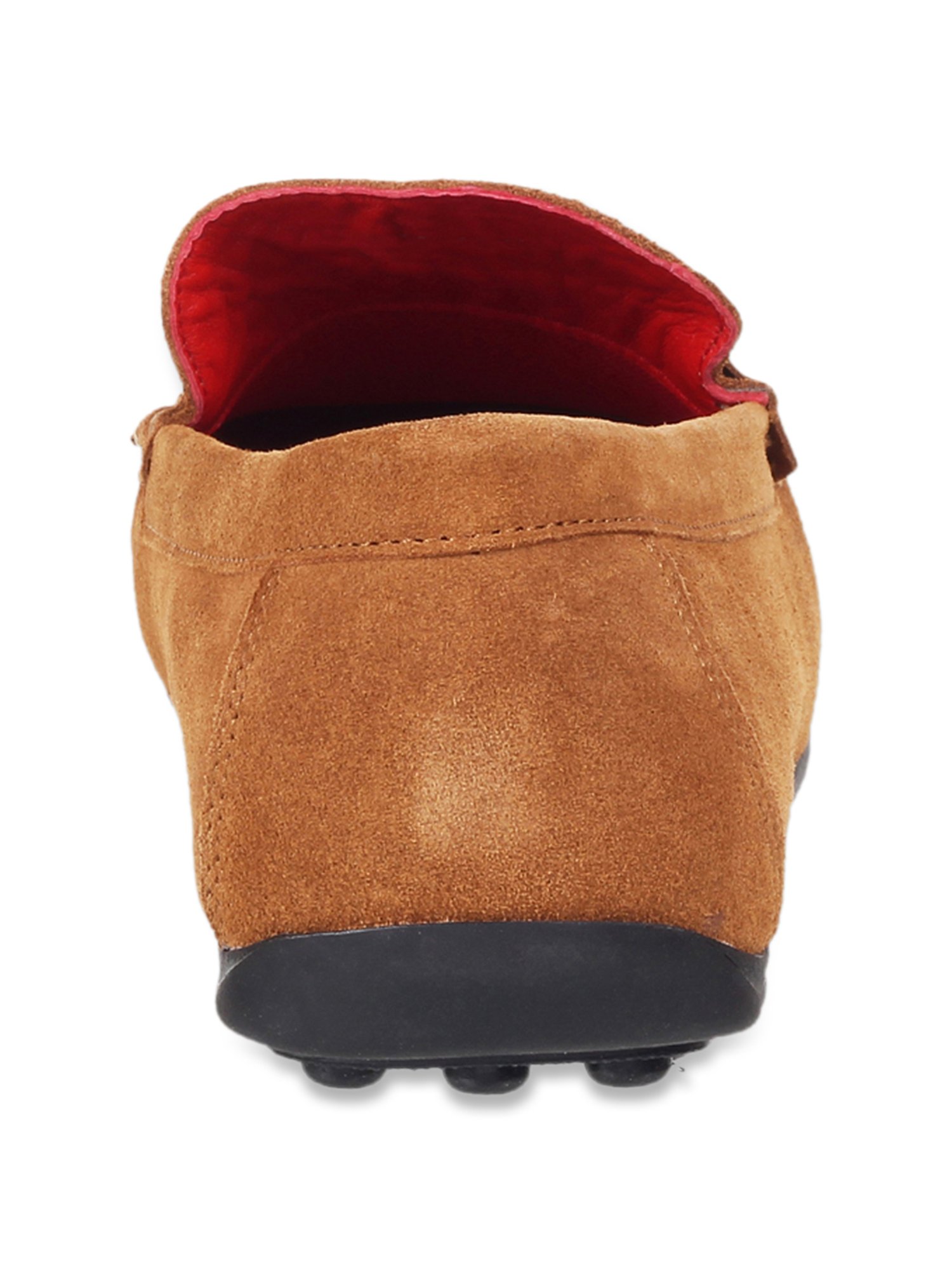 Mochi Men's Tan Casual Loafers