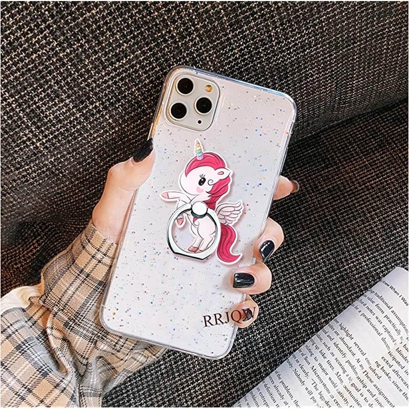 Ring Holder StandUnicorn Ring Stand Holder 360 Rotation Finger Ring Grip Stand for CellphonesSmartphones and Tablets