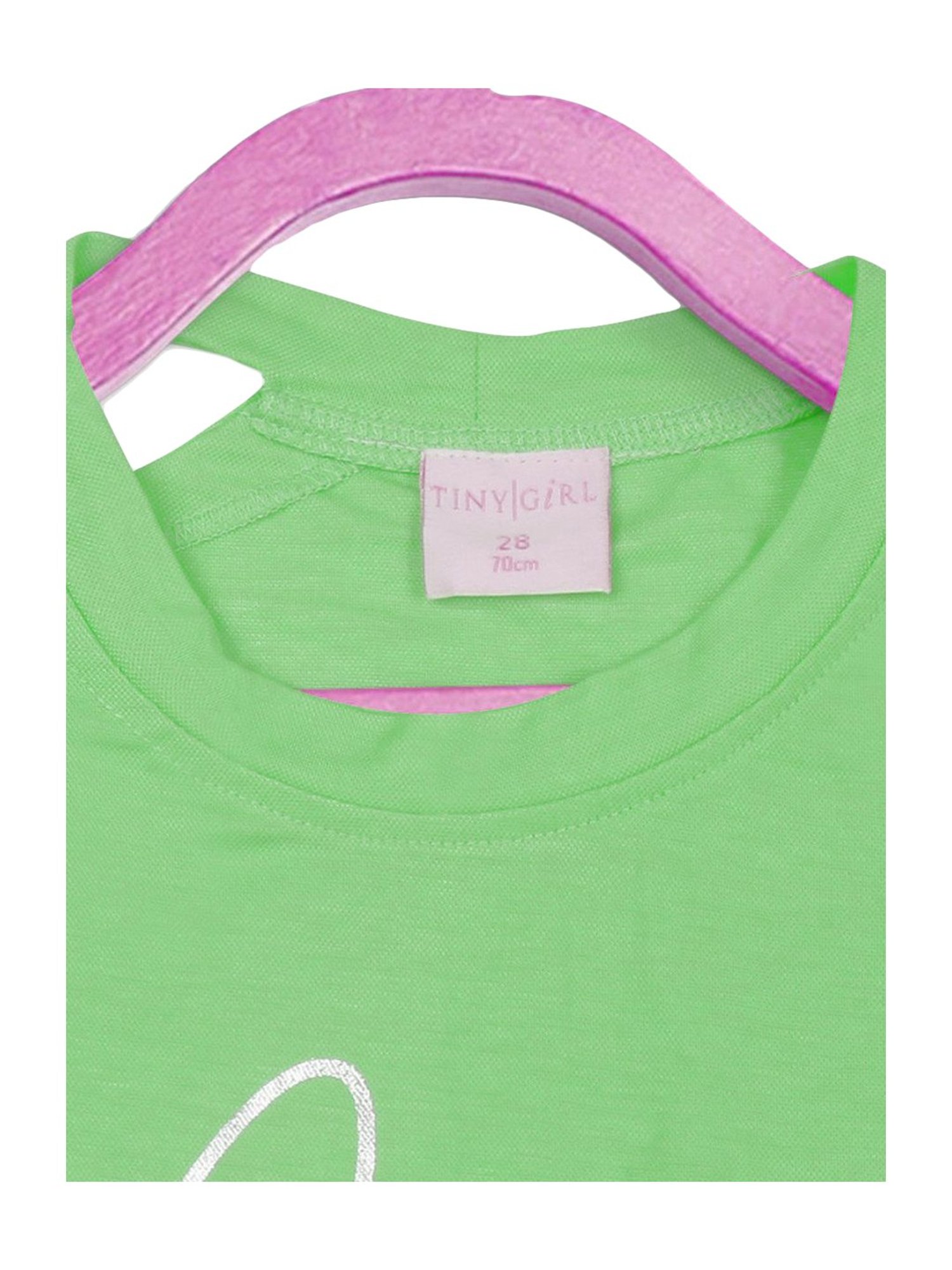 Tiny Girl Kids Green Printed Top