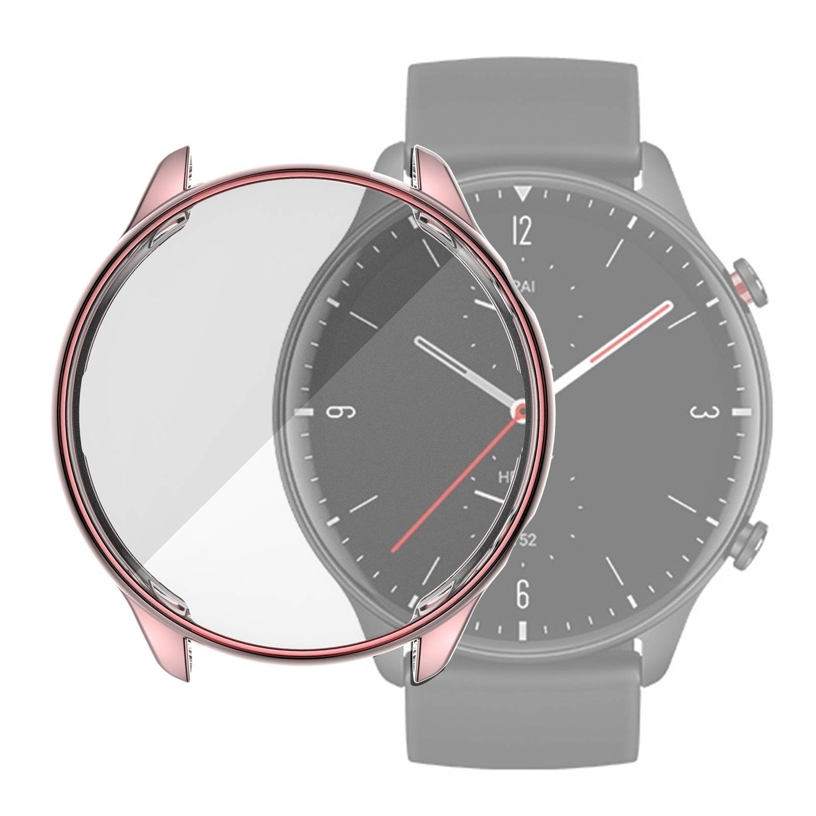 For Amazfit GTR 2 TPU Electroplating Protective Case Cover