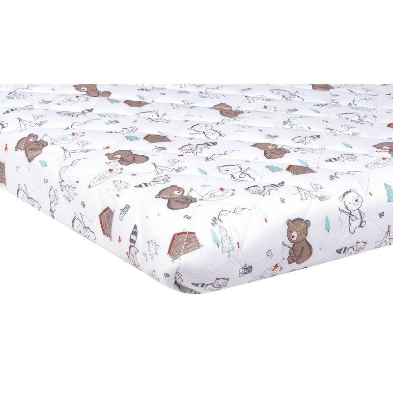 Trend Lab Playard Sheet - Fishing Bears