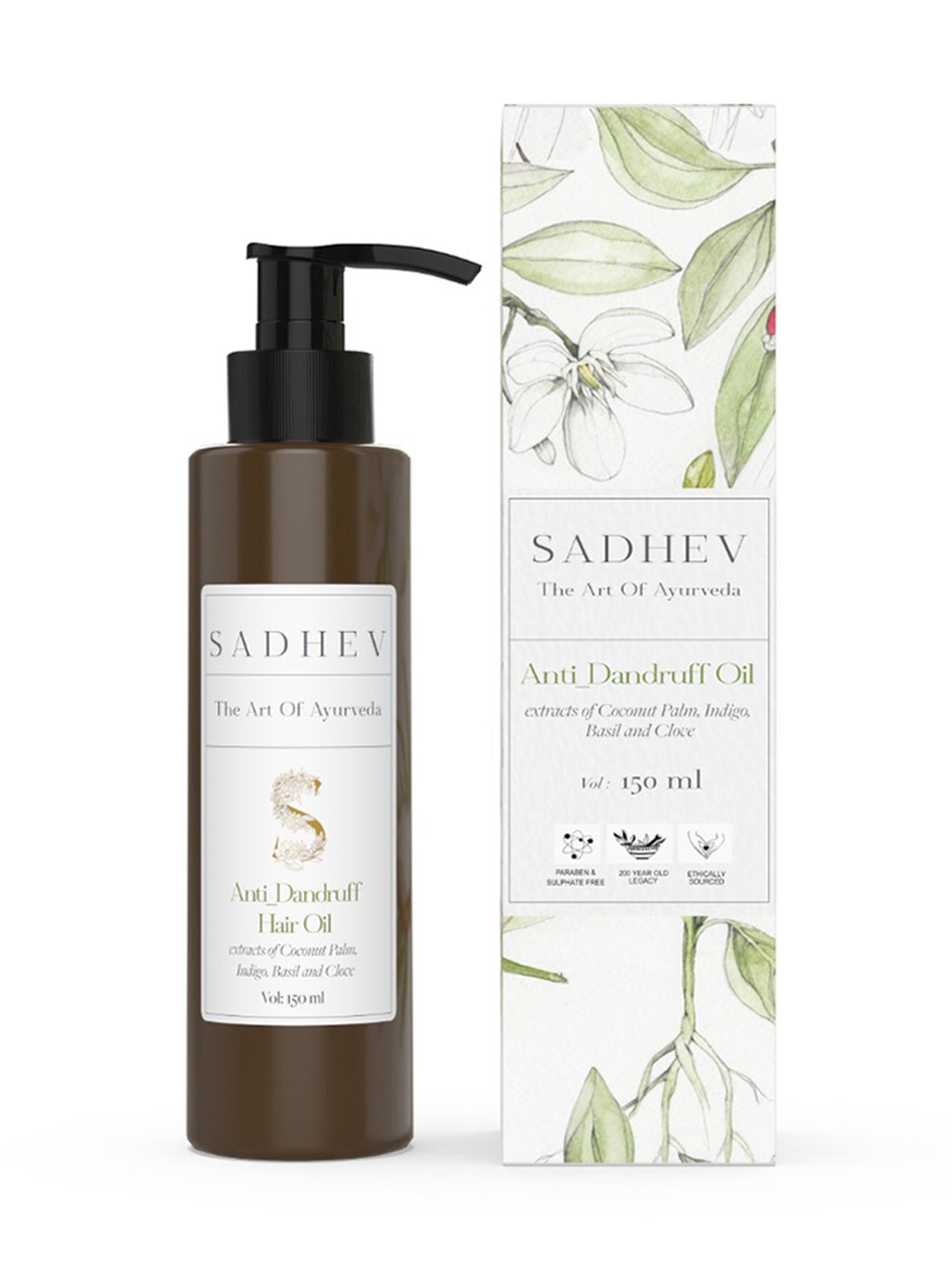 SADHEV The Art Of Ayurveda Anti-Dandruff Oil - 150 ml