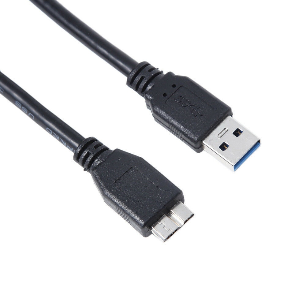 USB Charger +Data SYNC Cable Lead Cord For  Portable HDD Hard Drive 1048