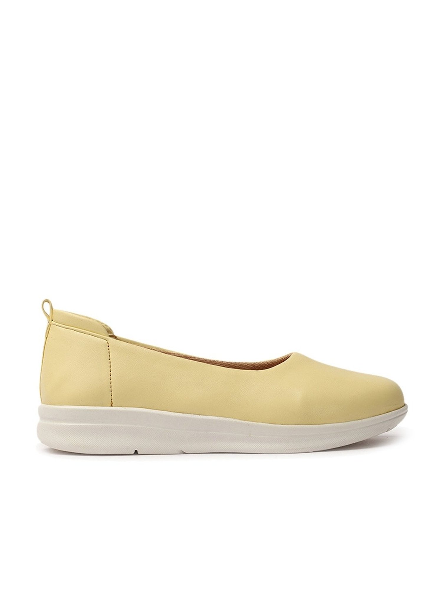 Iconics Women's Yellow Flat Ballets