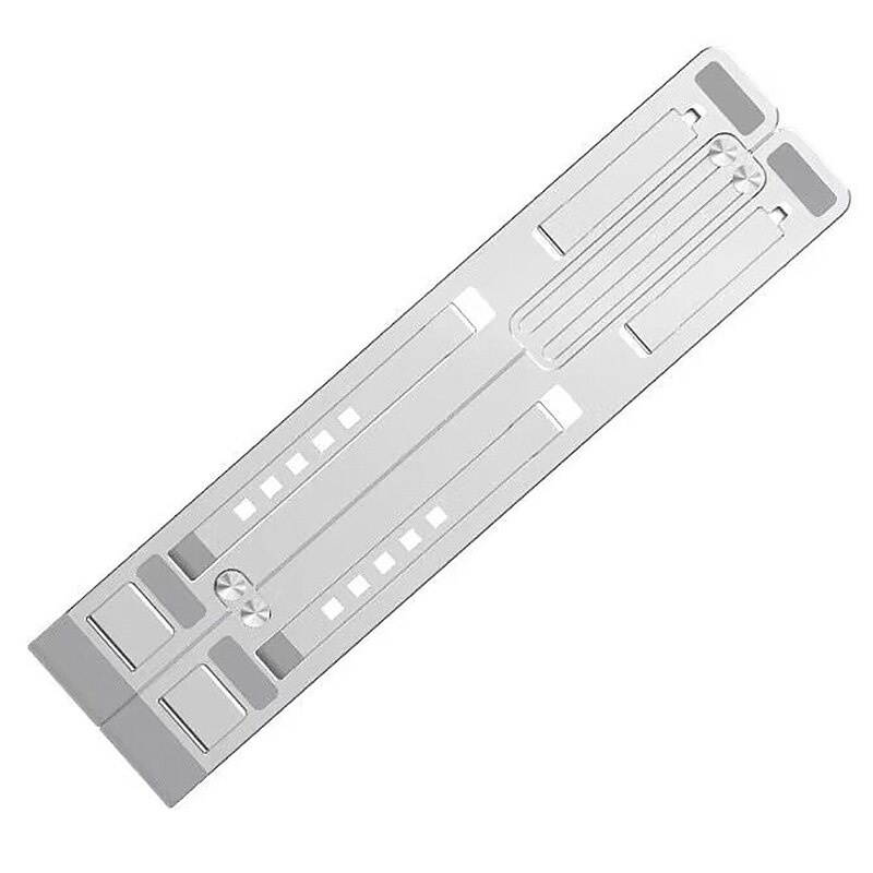 Portable Laptop Stand, Aluminum Foldable Holder, 6 Levels Height & Angle Adjustable,For Macbook Stand Portable,Universal Deskt