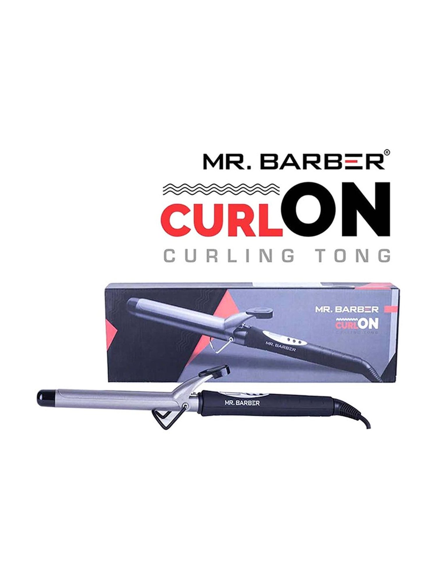 Mr. Barber Curl On CO-22 Curling Tong (Black)