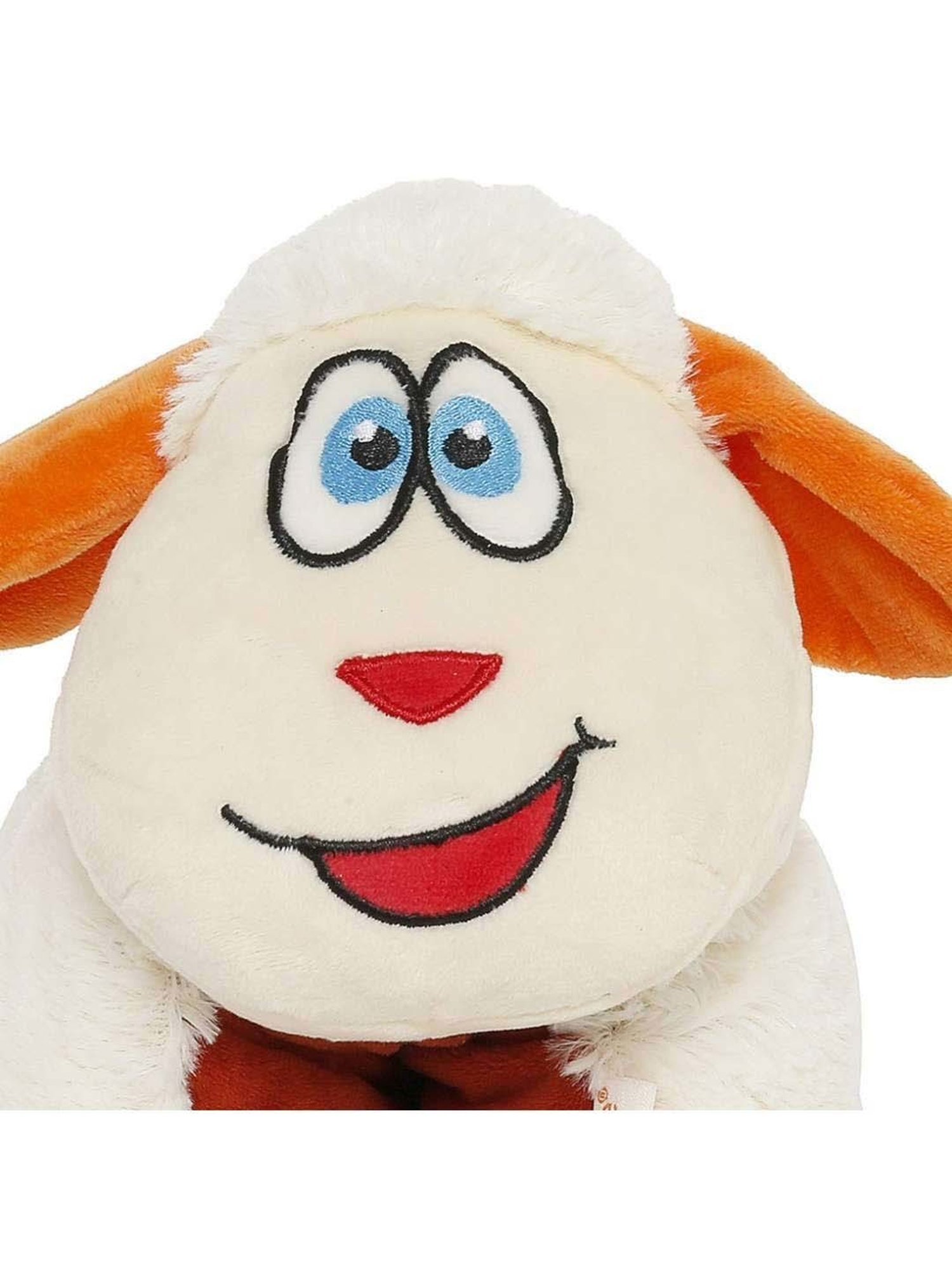 Travel Blue Cream Sheep Pillow for Kids