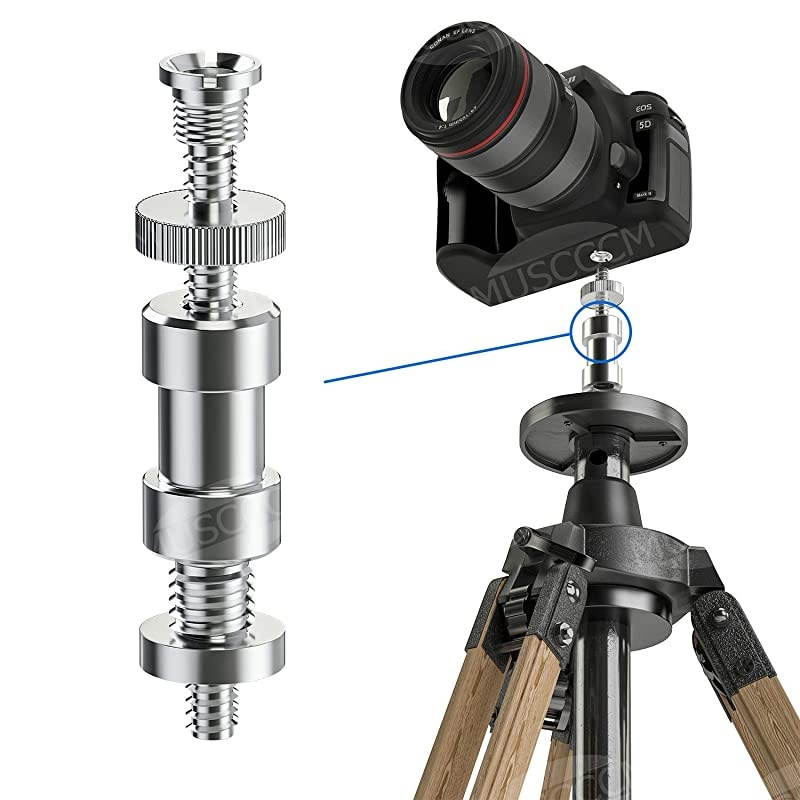 Camera Screw 22 Pcs 14 Inch and 38 Inch Converter Threaded Screws Adapter Mount Camera Hot Shoe Mount to 14 Set for CameraTripodMonopodLight Stand