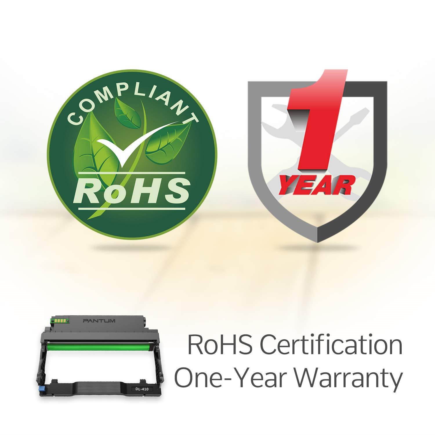 Pantum Drum Unit DL-410 Compatible with P3012 P3302 M6802 M7102 M7202 Series, 12000 Pages Yield per Drum Unit