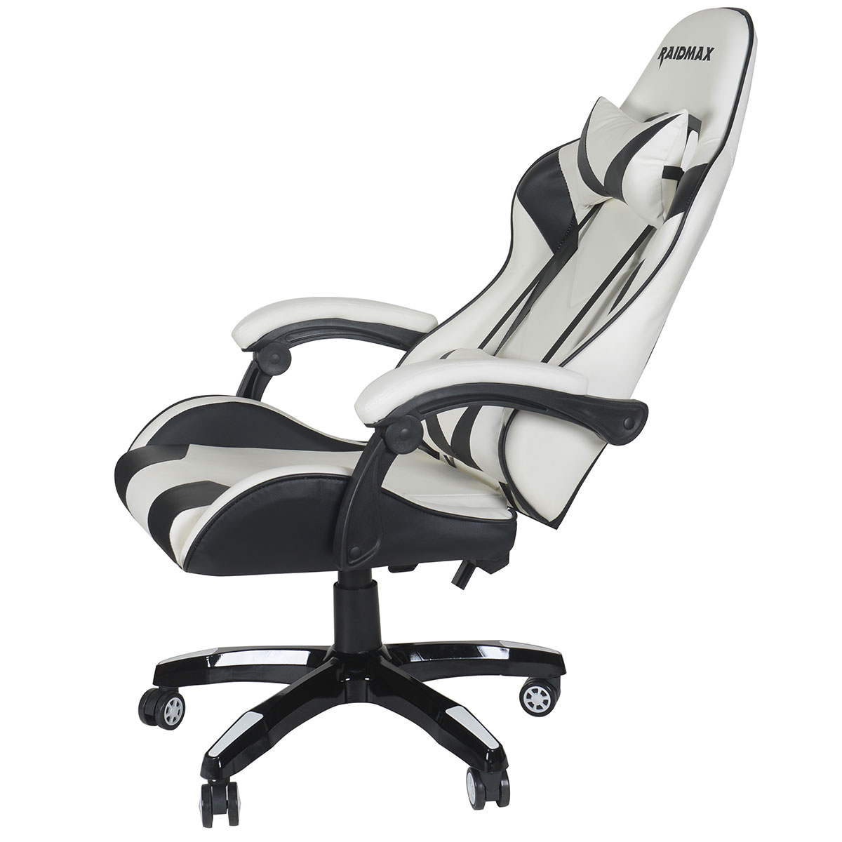 Drakon Gaming Chair Ergonomic Racing Style Pu Leather Bucket Seat, Headrest and Lumber Support